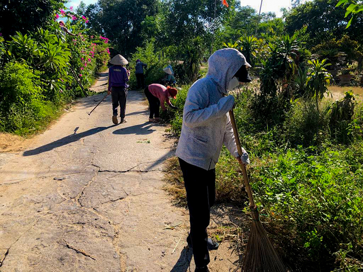 Tại xã Vinh Thanh